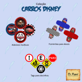 Coleção Carros Disney - a partir de